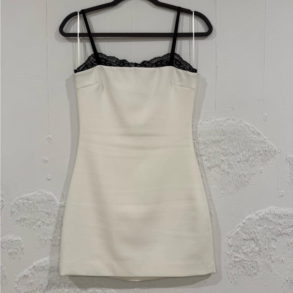 Zara Dress with Black Lace Detail - Picture 2 of 3